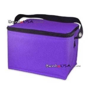 Easylunchboxes Cooler Insulated Bento Lunch Bag purple Easylunchboxes Cooler Insulated Bento Lunch Bag - Purple