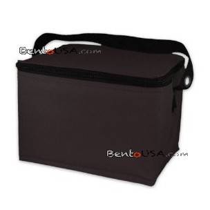 Easylunchboxes Cooler Insulated Bento Lunch Bag - Black