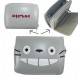 My Neighbor Tonari no Totoro Wallet with Zipper Grey