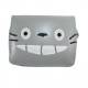 My Neighbor Tonari no Totoro Wallet with Zipper Grey