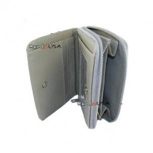 My Neighbor Tonari no Totoro Wallet with Zipper Grey My Neighbor Tonari no Totoro Wallet with Zipper Grey