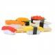 Cute Japanese Eraser Set Collectible Sushi 7 pcs 