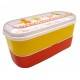 Microwavable Japanese Bento Box Red Yellow Lunch Box Animal 