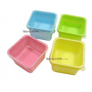 Japanese Bento Colorful Food Side Dish Cup with Lid 16 sets