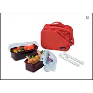 Microwavable Airtight Bento Lunch Box Set Dishwasher Safe 4.3 cups