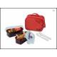 Microwavable Airtight Bento Lunch Box Set Dishwasher Safe 4.3 cups
