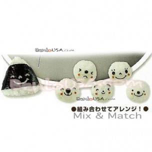 Bento Nori Cutter Seaweed Puncher 3 Design Deluxe