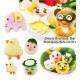 Decorative Bento Cutter Ham Cheese Cutter Set 18 Shapes