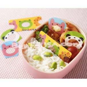 Microwavable Bento Baran Food Partition Sheet Set 12 pcs