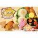 Microwavable Bento Silicone Food Cup Animal 6 pcs