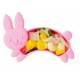Microwavable Bento Silicone Food Cup Animal 6 pcs