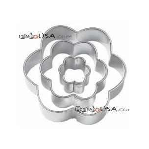Bento Decoration Ham Cheese Cookie Cutter Flower Cut Out