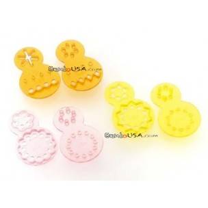 Decorative Bento Accessories Ham Cheese Cutter 12 designs
