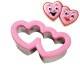 Bento Decoration Accessories Cookie Cutter Double Heart