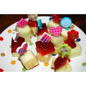 Food Sandwich Cutter set Small Fun Bites - Cube