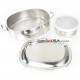 Finest Stainless Steel Bento Lunch Box 2 Containers