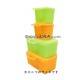 Microwavable Bento Silicone Food Cup with Lid for dressing