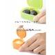 Microwavable Bento Silicone Food Cup with Lid for dressing