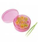 Japanese Bento Deco Cutter Ham Cheese Cutter Arrange Set in a Case