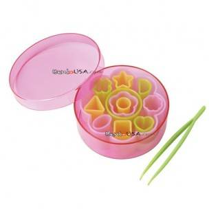 Japanese Bento Deco Cutter Ham Cheese Cutter Arrange Set in a Case