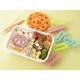 Japanese Bento Accessories Ham Cheese Cutter Set Bear and Messages