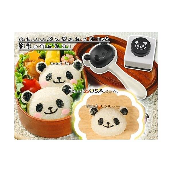 Panda Bento Rice Mold and Seaweed Nori Puncher Set Panda Bento Rice Mold and Seaweed Nori Puncher Set