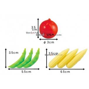 Bento 3D Silicone Baran and Mini Sauce Container