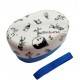 Japanese 2-tier Bento Lunch Box Blue Pinocchio