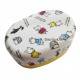 Japanese 2-tier Bento Lunch Box Blue 3 Pigs