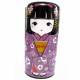 Japanese Doll Tea Can Container Accessories Box 150ml purple