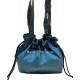 Japanese Bento Cloth Bag for bento box lunch box - blue dragonfly