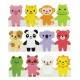 Microwavable Bento Baran Food Divider Sheet Set 12 Animal