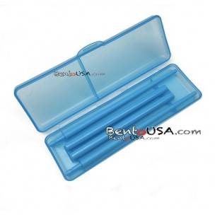 Japanese Bento Chopsticks with Case Portable Blue Japanese Bento Chopsticks with Case Portable Blue
