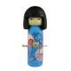 Cute Japanese Eraser Collectible Kokeshi Doll Pink