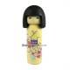 Cute Japanese Eraser Collectible Kokeshi Doll Yellow