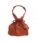 Japanese Bento Cloth Bag for bento box lunch box - Red Urara
