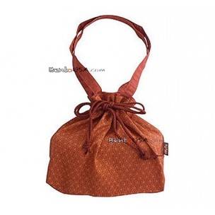 ... stock  Japanese Bento Cloth Bag for bento box lunch box - Red Urara