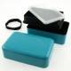 Japanese Bento Box Lunch Box Set Lime Blue with Strap
