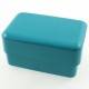 Japanese Bento Box Lunch Box Set Lime Blue with Strap