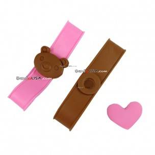 Japanese Bento Box Elastic Silicone Band Changeable top