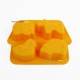 Bento Silicone Mold 4 Fun Animal Shapes Ice Tray