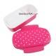 Japanese Microwavable Bento Lunch Box Polka Dot with Sections