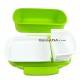 Japanese Microwavable Bento Lunch Box Polka Dot with Sections