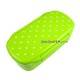 Japanese Microwavable Bento Lunch Box Polka Dot with Sections