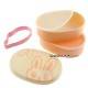 Japanese Bento Box 2 tier Lunch Box with Strap Bunny 