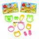 Japanese Bento Decoration Ham Cheese Cutter Set 12pcs with Baran