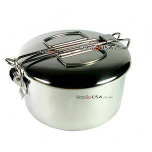 Finest Stainless Steel 2 Tier Bento Lunch Box Food Carrier Finest Stainless Steel 2 Tier Bento Lunch Box Food Carrier