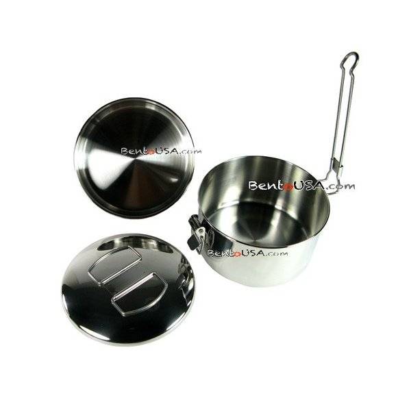 Finest Stainless Steel 2 Tier Bento Lunch Box Food Carrier Finest Stainless Steel 2 Tier Bento Lunch Box Food Carrier