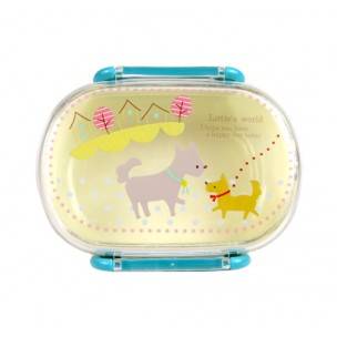 Microwavable Bento Snack Food Container Dog
