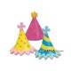 Food Decorating Topper Party 3D Hat 6 pcs